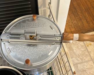 Whitley-Pop, Wabash Valley Farms, popcorn popper never used!