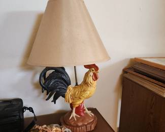 Rooster Lamp