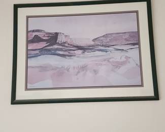 Framed Arizona Scenic Art