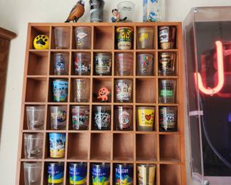 Shot Glasses and Display
