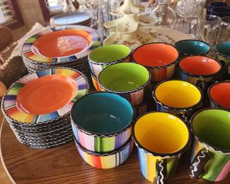 Black Forest Decor Tequila Sunrise Dishes