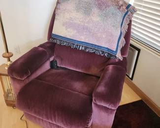 Maroon Recliner
