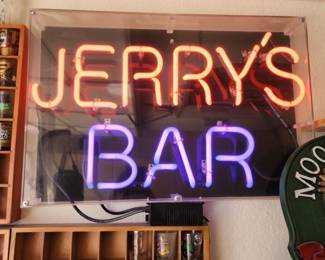Neon "Jerry's Bar" Sign