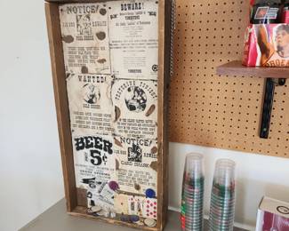 Vintage Bar Wall Decore