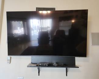 65-inch 4K UHD QLED Smart TV (Purchased 11/08/2024) with Full Motion Mount