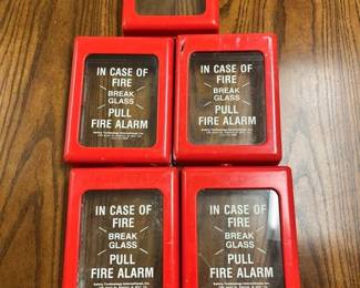 Fire Alarm Emergency Covers "Break Glass"