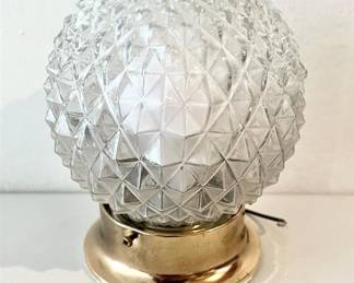 Glass Flush Mount Light Fixture