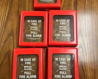 Fire Alarm Emergency Covers "Break Glass"