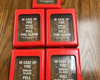 Fire Alarm Emergency Covers "Break Glass"
