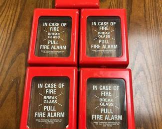 Fire Alarm Emergency Covers "Break Glass"