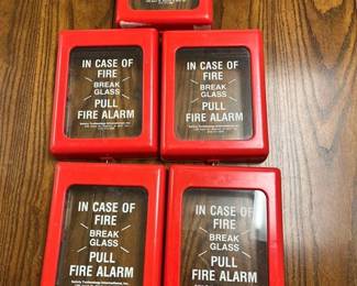 Fire Alarm Emergency Covers "Break Glass"