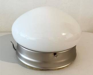 Frosted Glass Flush Mount Light Fixture
