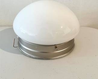 Frosted Glass Flush Mount Light Fixture
