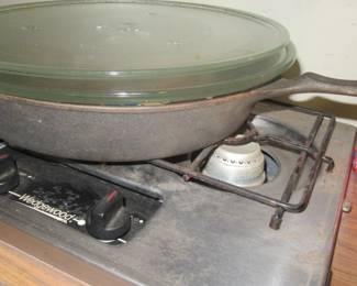 jan wedgwood camp stove with cast iron