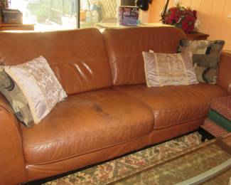 jan leather sofa