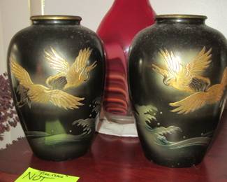 jan pair of vases
