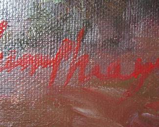 jan signature painting