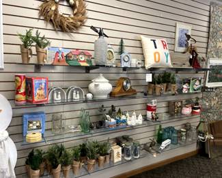 new and antique items, christmas and everyday