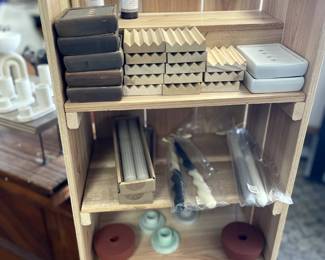 soap holders, candle holders