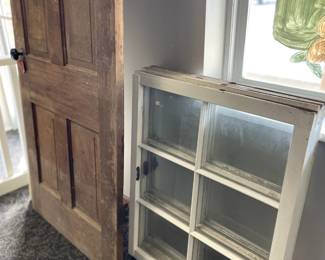 old windows and doors