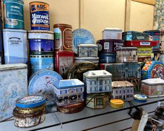 vintage tins