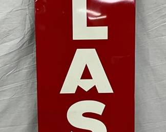 NOS Atlas Tires Vertical Sign, 17″ x 70″, 1961