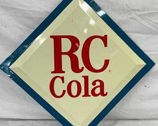 24IN. RC COLA METAL SIGN