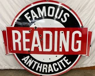 DSP FAMOUS READING ANTHRACITE SIGN