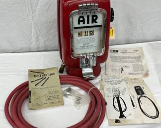 NOS Model 98 Eco Air Meter Wall Mount with Original Paperwork