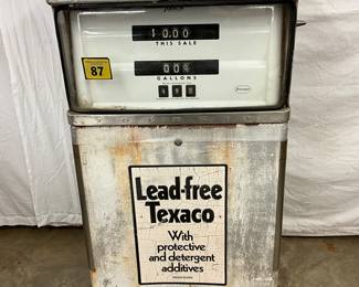 Tokheim Model 452 Gas Pump With Texaco Branding, All Original