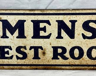 17X7 MENS RESTROOM FLANGE
