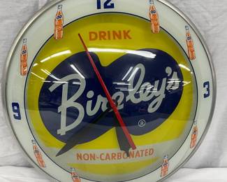 Original Berley’s Double Bubble Advertising Wall Clock