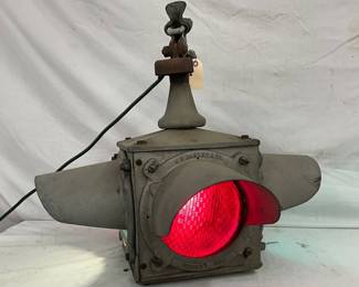 WS Darley and Company 4-Way Street Traffic Signal with Colored Lenses