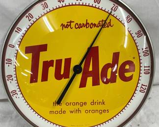 12-Inch Tru-Ade Advertising Wall Thermometer