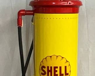 Restored Model 620 Tokheim 10-Gallon Visible Gas Pump with Shell Branding