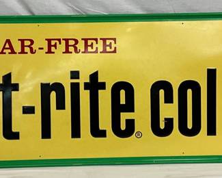 EMB. DIET-RITE COLA SIGN