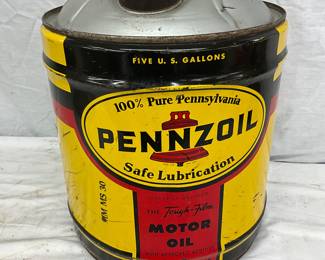 5G. PENNZOIL MOTOR OIL CAN