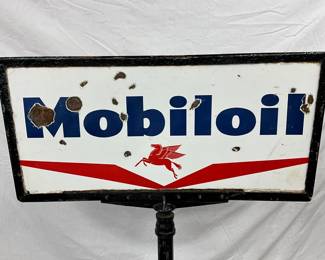SIGN MEAUSURES 36X17 - TOTAL HEIGHT 5FT. 3IN.