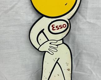 1964 Esso Die-Cut Metal ‘Squirt Girl’ Advertising Sign