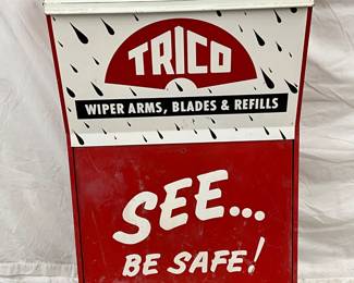 Trico Wiper Blades Advertising Cabinet, 25 1/2″ x 45 1/2