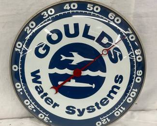 12IN. GOULDS WATER SYSTEMS THERMOMETER 