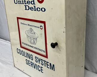 UNITED DELCO METAL STATION CABINET