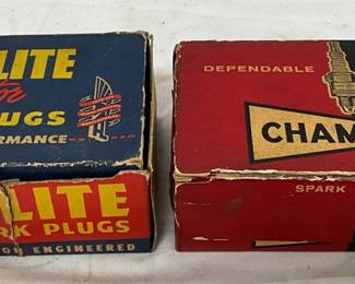 AUTO-LITE/CHAMPION SPARK PLUG BOXES