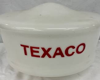EARLY ORG. TEXACO GAS PUMP GLOBE 