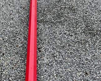 21-Foot Amoco Small Sign Pole with Arm and Finials