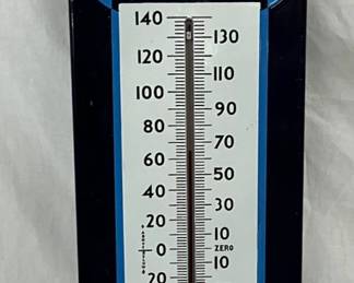 Porcelain Advertising Thermometer Sign for Ex-Lax