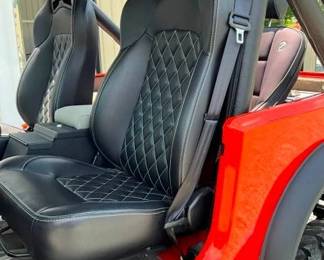 Quilted Two-Tone Seats