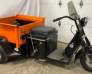 1956 Cushman Model 780 Truckster Trike with Husky Engine