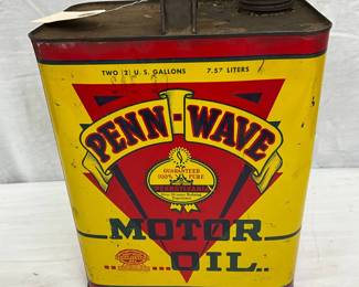 Penn-Wave 2-Gallon Motor Oil Can with Handle