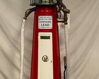 G&B Model 156 10-Gallon Mobilgas Visible Restored Pump
